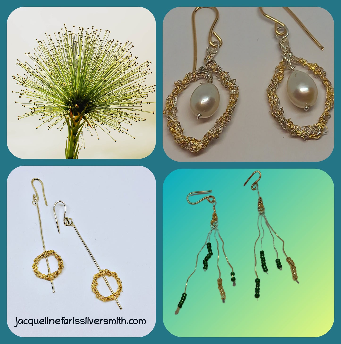 22ct Gold Gilded Earrings. AAAA Keshi Pearls