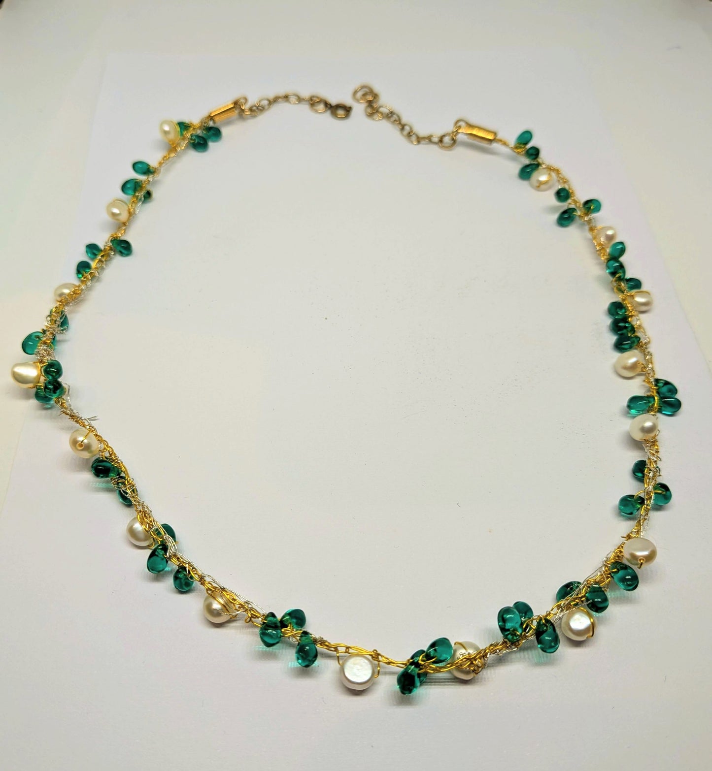 Gold and Fine Silver Necklace