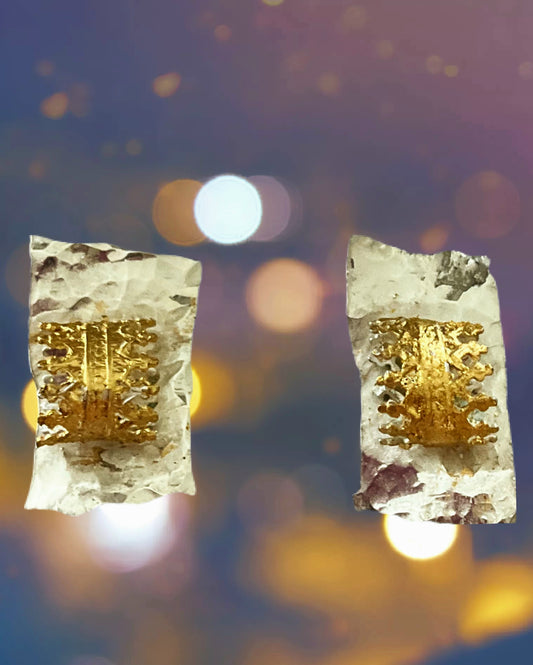 Delicate Filigree Ear Studs
