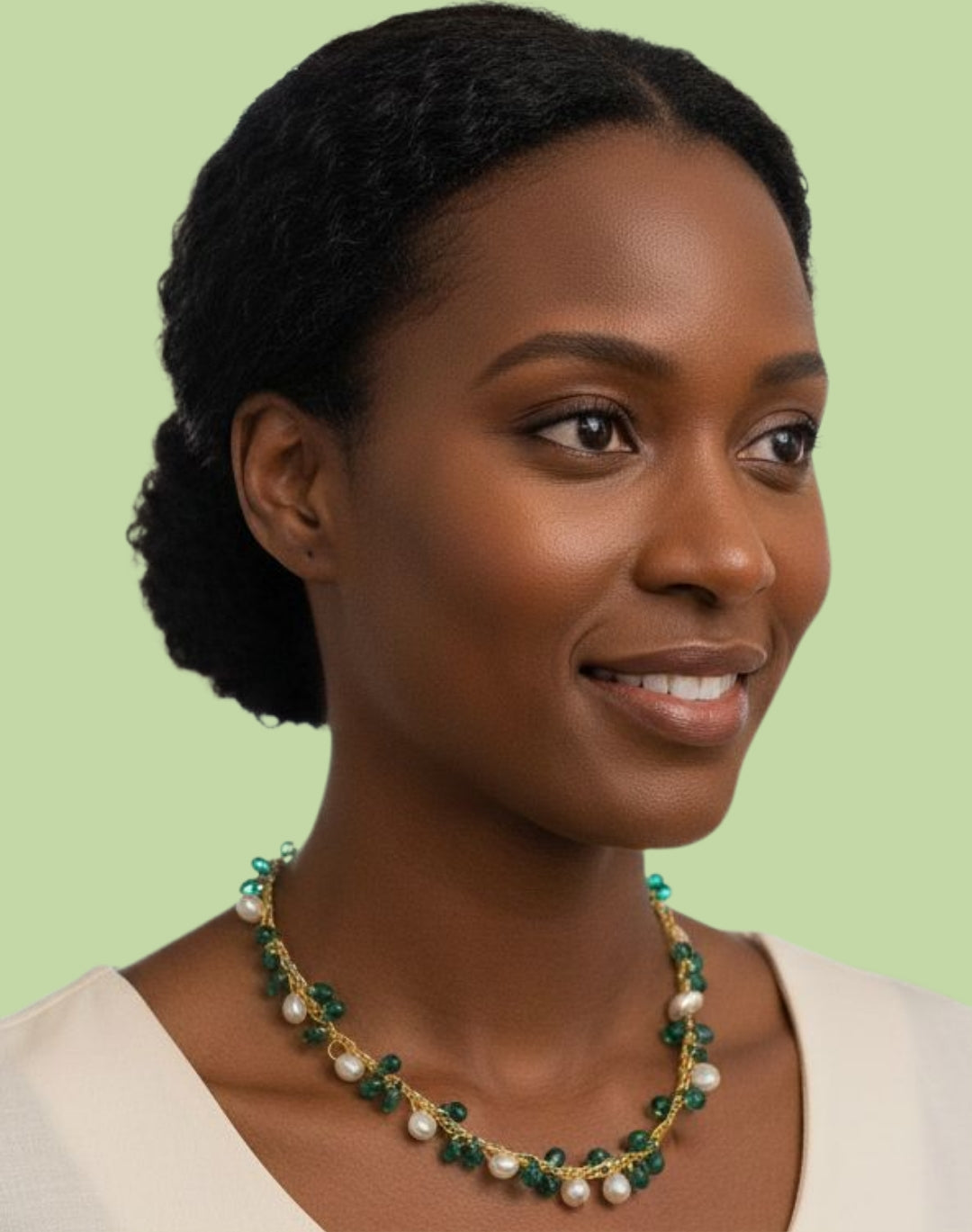 Gold and Fine Silver Necklace