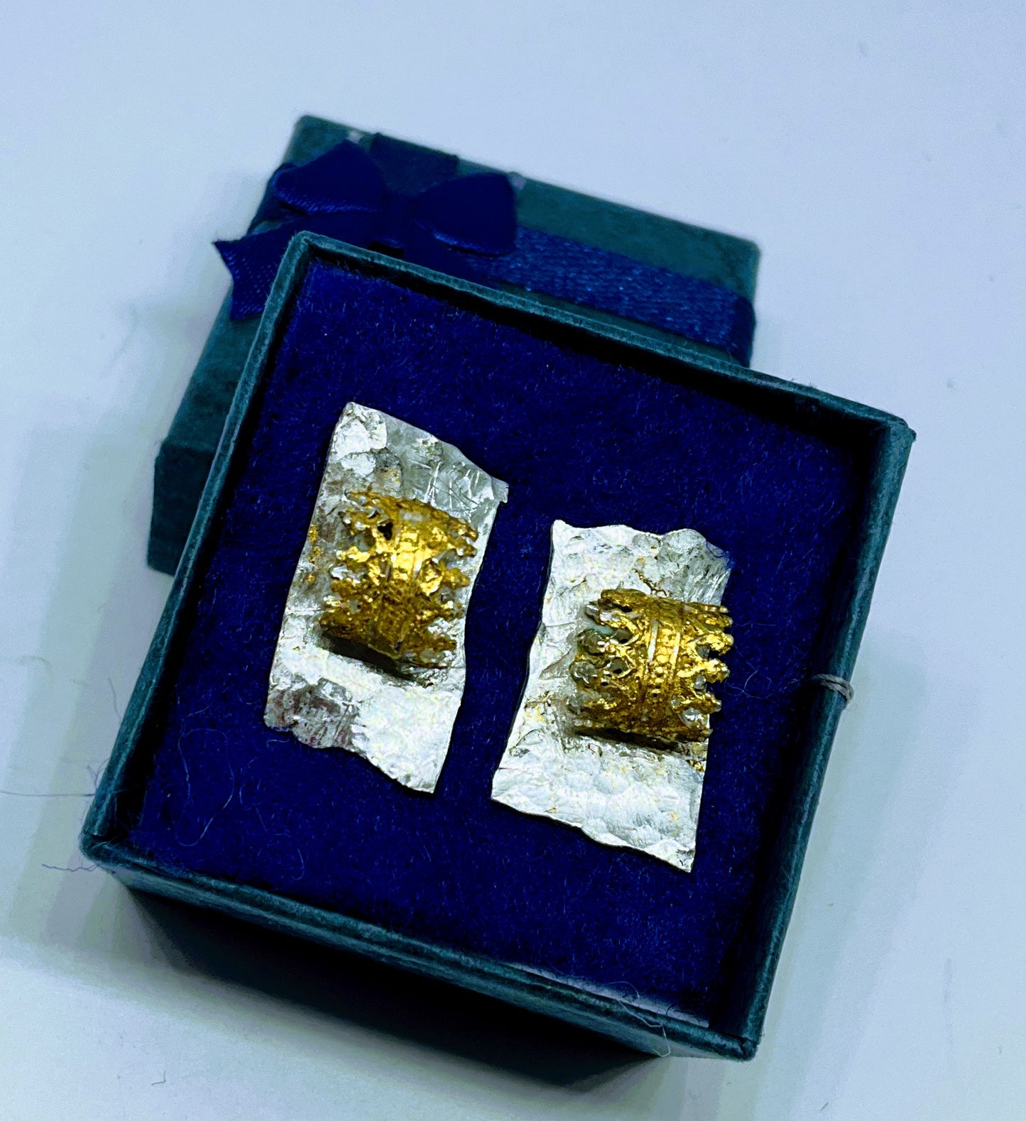 Delicate Filigree Ear Studs